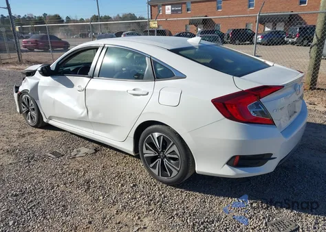 2017 Honda Civic Ex-L from USA, damaged, VIN 19XFC1F78HE206777